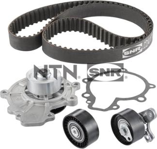 SNR KDP453.350 - Bomba de agua + kit correa distribución www.parts5.com