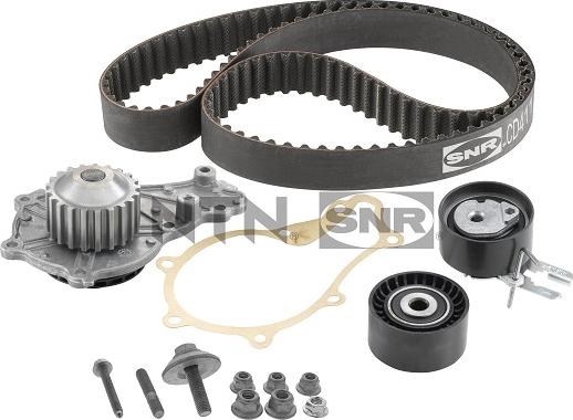 SNR KDP452.320 - Bomba de agua + kit correa distribución www.parts5.com