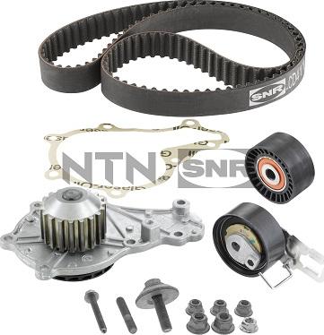 SNR KDP452.370 - Pompa wodna + zestaw paska rozrządu www.parts5.com