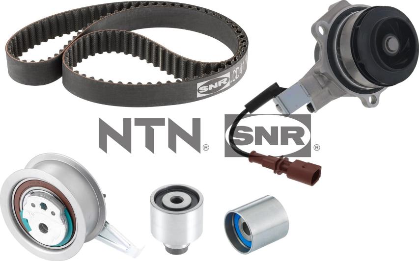 SNR KDP457.790S - Pumpa za vodu + komplet zupčastog remena www.parts5.com