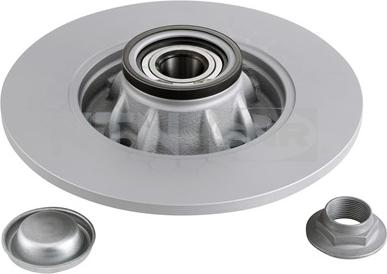 SNR KF159.61U - Disco de freno www.parts5.com