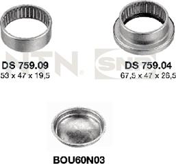 SNR KS559.02 - Vlezajenje, Telo osi www.parts5.com