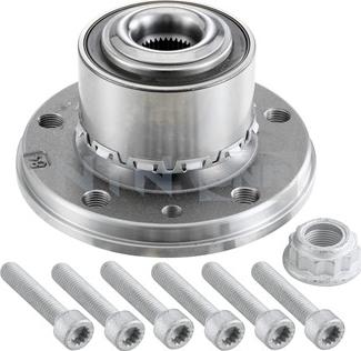 SNR R154.58 - Zestaw łożysk koła www.parts5.com