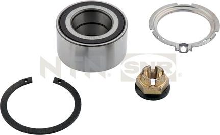 SNR R155.76 - Zestaw łożysk koła www.parts5.com