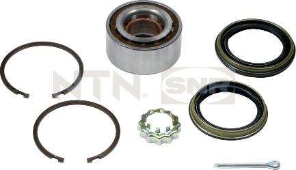 SNR R168.30 - Комплект подшипника ступицы колеса www.parts5.com