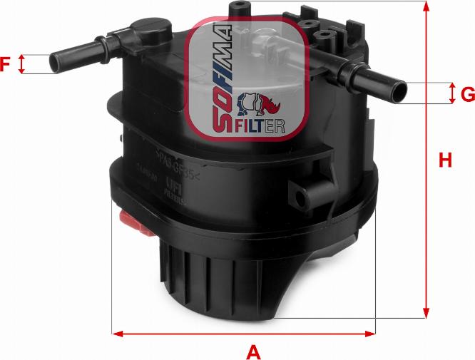 Sofima S 4015 NR - Fuel filter parts5.com