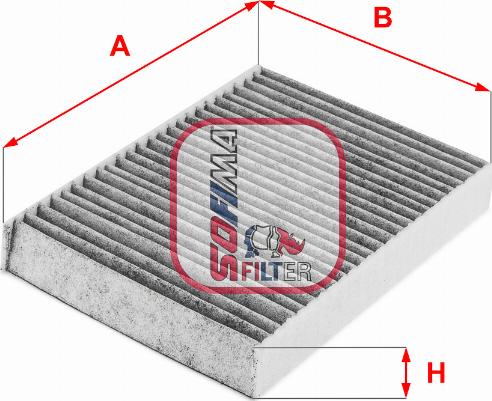 Sofima S 4245 CA - Филтър купе (поленов филтър) www.parts5.com