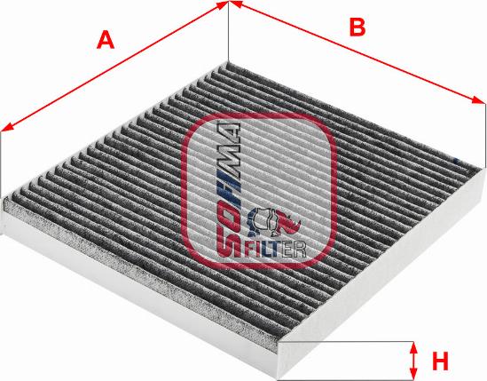 Sofima S 4275 CA - Filtru, aer habitaclu www.parts5.com