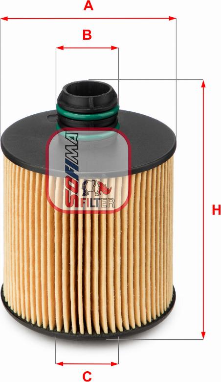 Sofima S 5083 PE - Oil Filter www.parts5.com