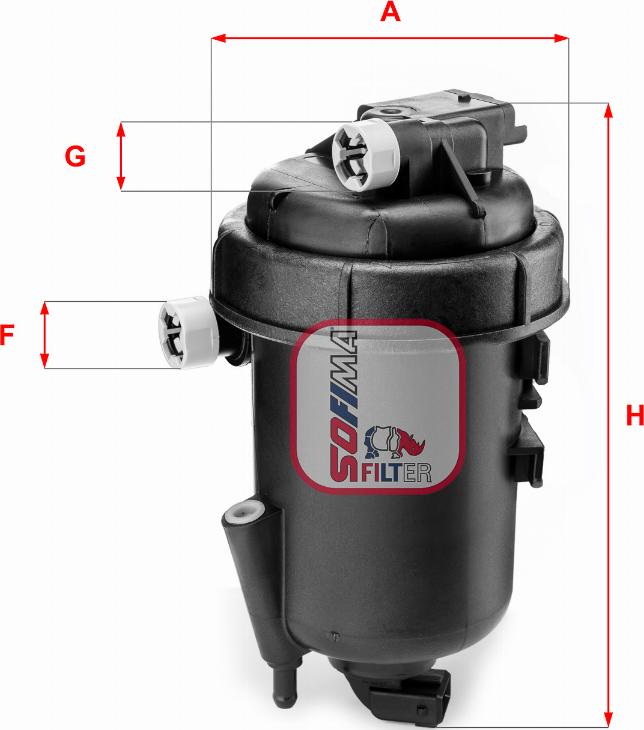 Sofima S 5179 GC - Filtru combustibil www.parts5.com