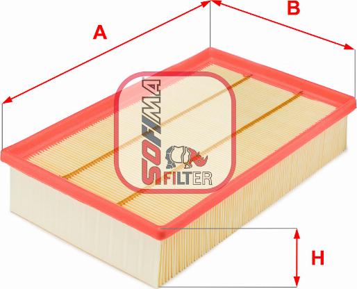 Sofima S 1960 A - Air Filter www.parts5.com