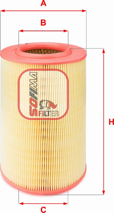 Sofima S 3050 A - Air Filter www.parts5.com