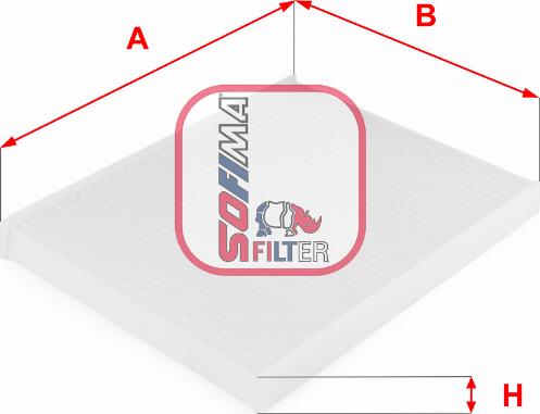 Sofima S 3149 C - Filtro, aire habitáculo www.parts5.com