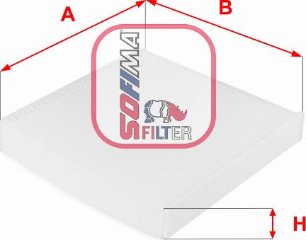 Sofima S 3210 C - Filtru, aer habitaclu www.parts5.com