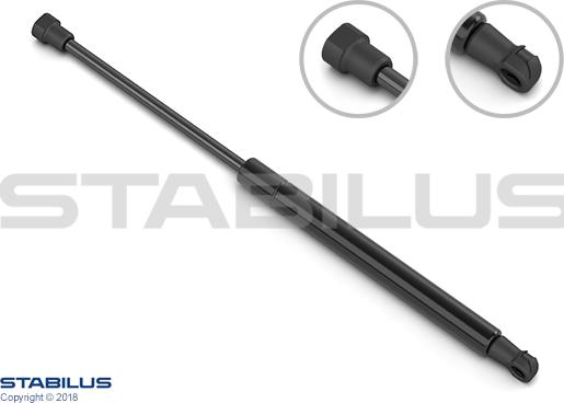 STABILUS 450788 - Gas Spring, boot, cargo area parts5.com