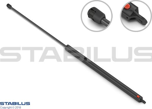 STABILUS 529393 - Gas Spring, bonnet www.parts5.com