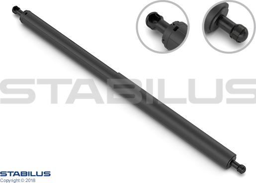 STABILUS 602047 - Gas Spring, boot, cargo area www.parts5.com