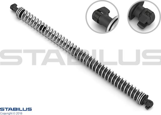 STABILUS 677839 - Gasni amortizer, prtljažnik / utovarni prostor www.parts5.com