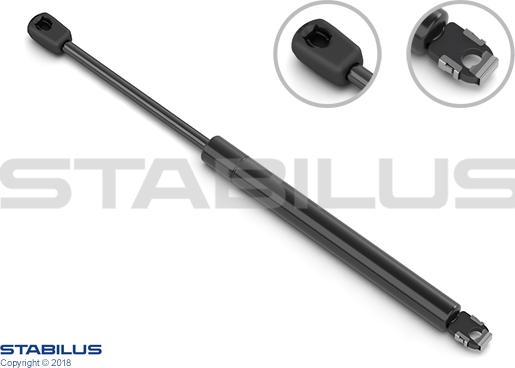 STABILUS 051387 - Sprężyna gazowa, pokrywa komory silnika www.parts5.com