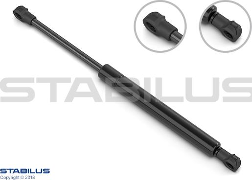STABILUS 599924 - Gas Spring, foot-operated parking brake parts5.com