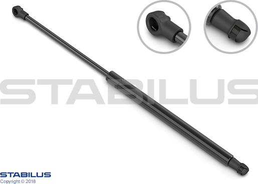 STABILUS 015496 - Amortizor portbagaj www.parts5.com