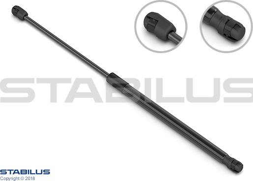 STABILUS 658699 - Sprężyna gazowa, pokrywa bagażnika www.parts5.com