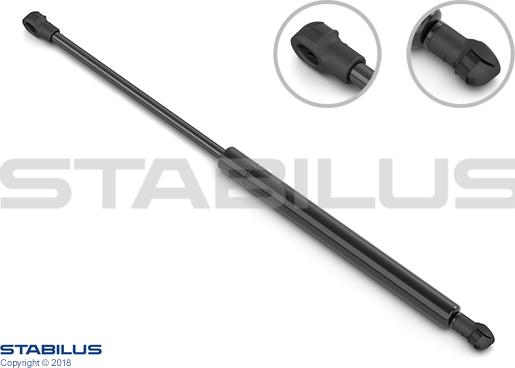 STABILUS 0744VM - Plinska vzmet, Prostor za prtljago / prtljaznik www.parts5.com