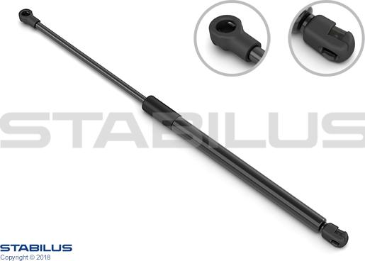 STABILUS 078405 - Gas Spring, boot, cargo area www.parts5.com