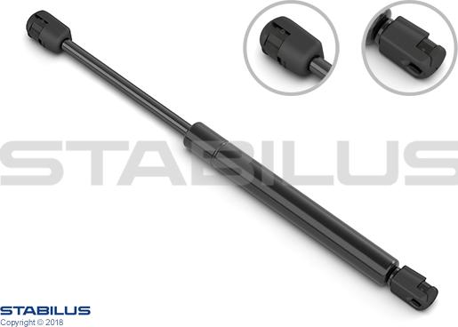 STABILUS 153440 - Gas Spring, boot, cargo area www.parts5.com