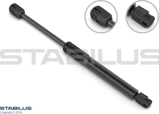 STABILUS 273673 - Telescop gaz, haion (portbagaj) www.parts5.com