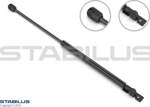 STABILUS 9591FD - Αμορτ. αερίου, καπό κινητήρα www.parts5.com