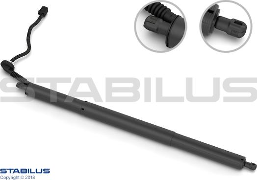 STABILUS 550680 - Electric Motor, tailgate parts5.com