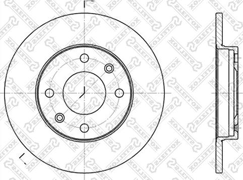 Febi Bilstein 10314 - Zavorni kolut www.parts5.com