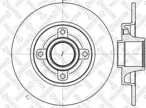 ABE C4P010ABE - Тормозной диск www.parts5.com