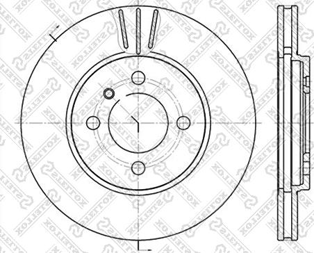 Meyle 315 521 3001 - Brake Disc www.parts5.com