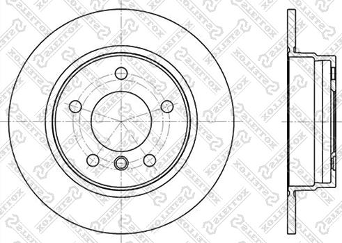 Brembo 08.5366.76 - Тормозной диск www.parts5.com