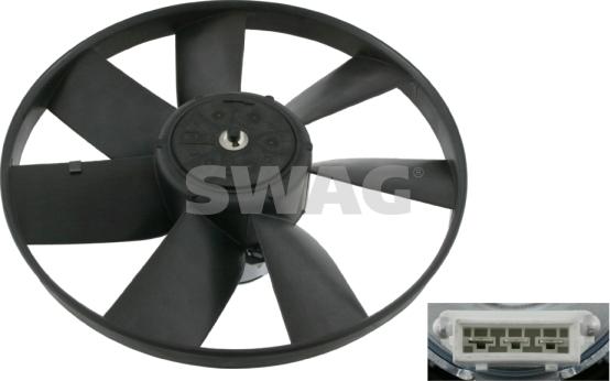 Swag 99 90 6993 - Fan, radiator parts5.com