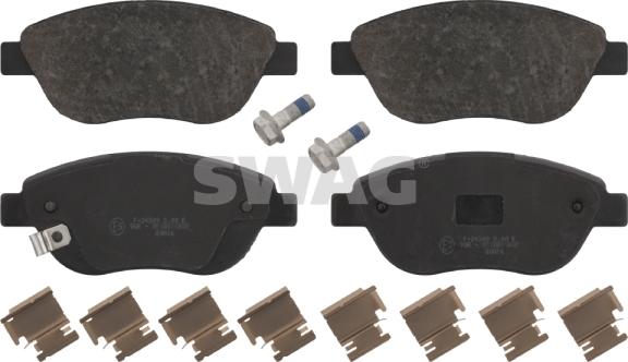 Swag 40 91 6630 - Set placute frana,frana disc www.parts5.com