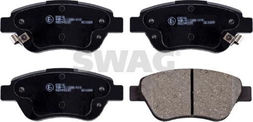 Swag 40 91 6627 - Brake Pad Set, disc brake www.parts5.com