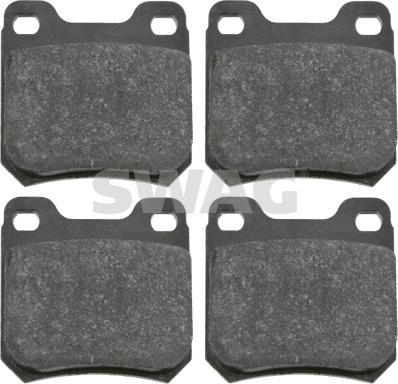 Swag 40 91 6155 - Set placute frana,frana disc www.parts5.com