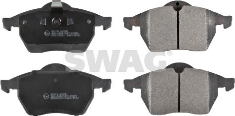 Swag 40 91 6107 - Set placute frana,frana disc www.parts5.com