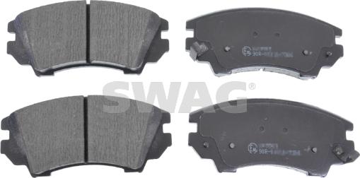 Swag 40 91 6892 - Set placute frana,frana disc www.parts5.com