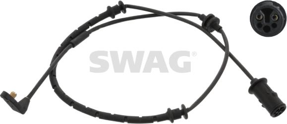 Swag 40 91 7489 - Warning Contact, brake pad wear parts5.com