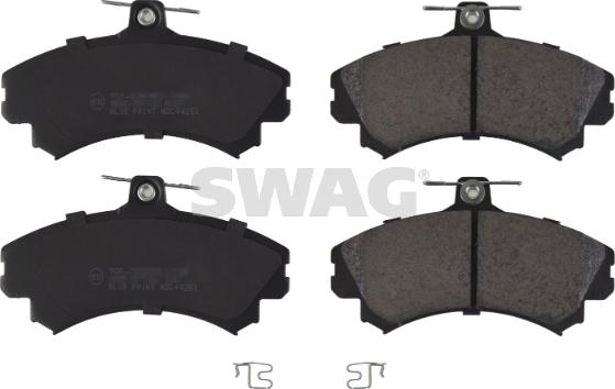 Swag 55 91 6213 - Set placute frana,frana disc www.parts5.com