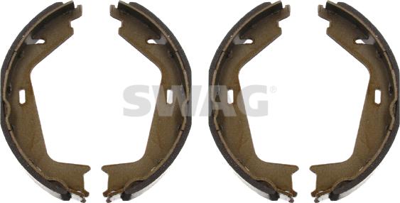 Swag 55 93 4255 - Brake Shoe Set, parking brake www.parts5.com