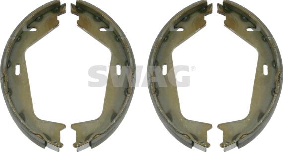 Swag 55 92 2154 - Brake Shoe Set, parking brake www.parts5.com