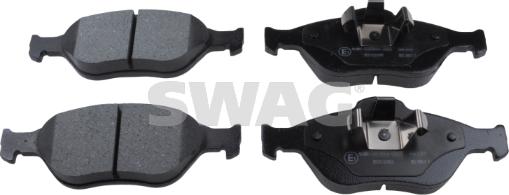 Swag 50 91 6401 - Тормозные колодки, дисковые, комплект www.parts5.com