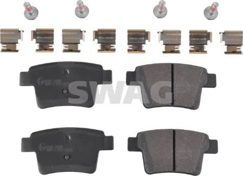 Swag 50 91 6571 - Set placute frana,frana disc www.parts5.com