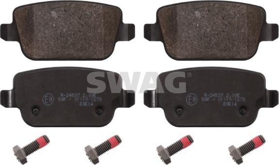 Swag 50 91 6642 - Brake Pad Set, disc brake parts5.com