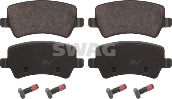 Swag 50 91 6625 - Set placute frana,frana disc www.parts5.com